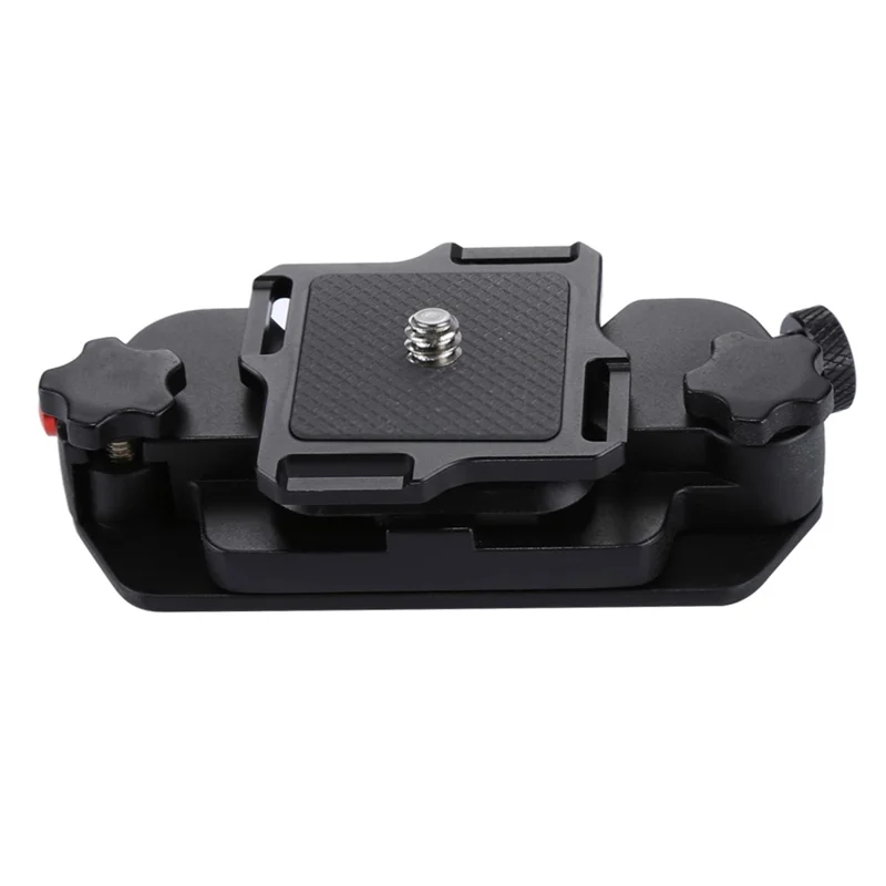 PULUZ PU231R Quick Release Belt Clip with Quick Release Plate Aluminum Alloy Backpack Mount Holder for Camera