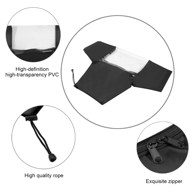 PULUZ PU7501 Waterproof Camera Rain Cover Nylon Rain Coat with Drawstring for DSLR SLR Cameras