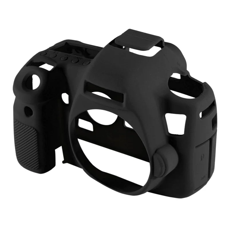 PULUZ PU7101 Camera Silicone Protective Case for Canon EOS 6D Full Body Protective Cover - Black