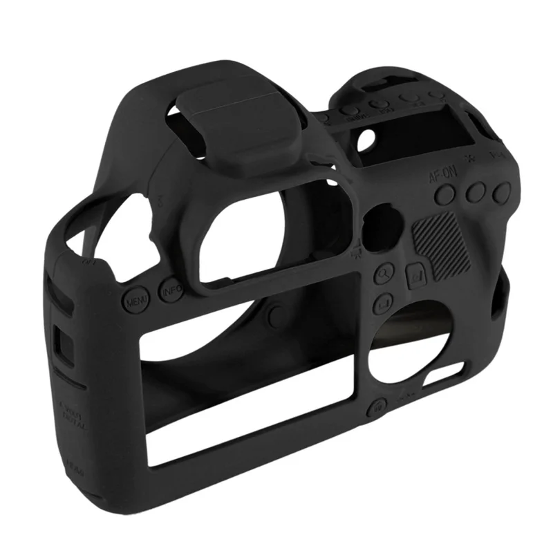 PULUZ PU7101 Camera Silicone Protective Case for Canon EOS 6D Full Body Protective Cover - Black