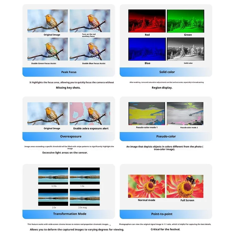 FEELWORLD FW568 PRO 6 Inch Camera Monitor 1200nit High Brightness HD Display Screen for DSLR / Mirrorless Cameras