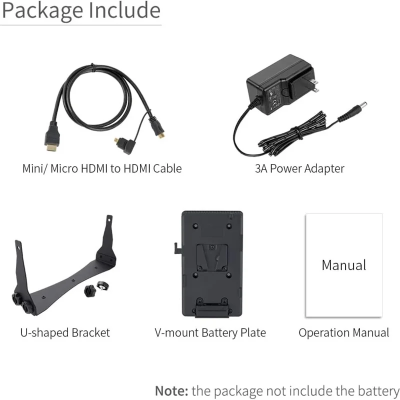 SEETEC ATEM156 For ATEM Mini Pro 15.6 Inch Broadcast Monitor Video Switcher Mixer Studio TV Screen Live Streaming Director Display - US Plug