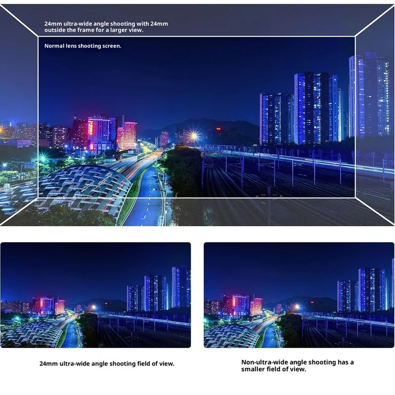 FEELWORLD TP13A Wide Angle Teleprompter with Remote Controller for Smartphone / Tablet / DSLR Camera