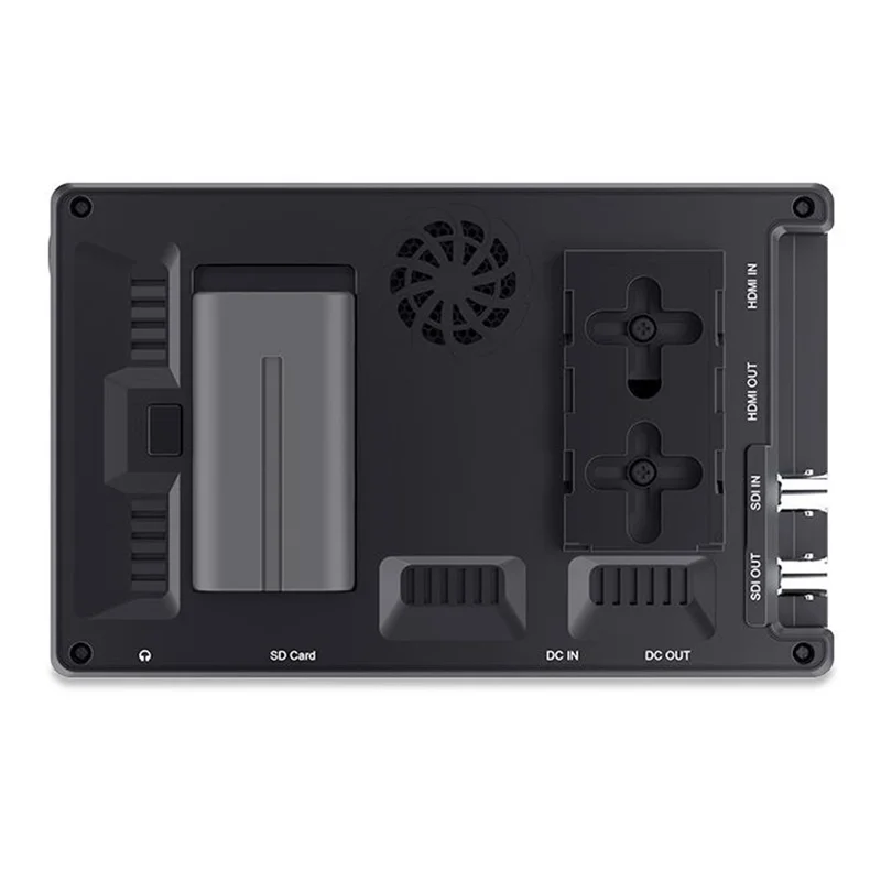 FEELWORLD SH7 7-Inch High Brightness Touch Monitor SDI HD Converter Camera External Display