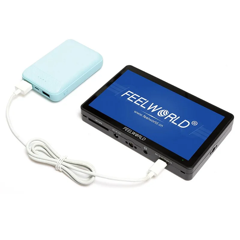 FEELWORLD F6 PLUS V2 4K Photography Monitor 6 Inch Touch Screen Display for DSLR / Mirrorless Camera Accessory