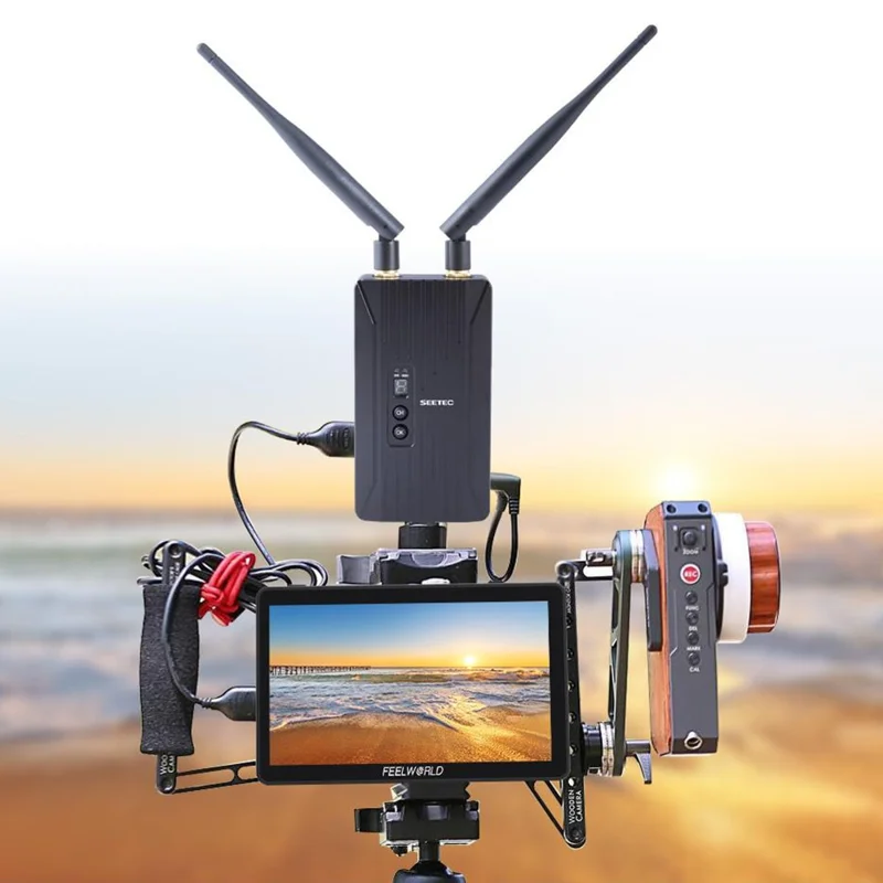 FEELWORLD F6 PLUS V2 4K Photography Monitor 6 Inch Touch Screen Display for DSLR / Mirrorless Camera Accessory