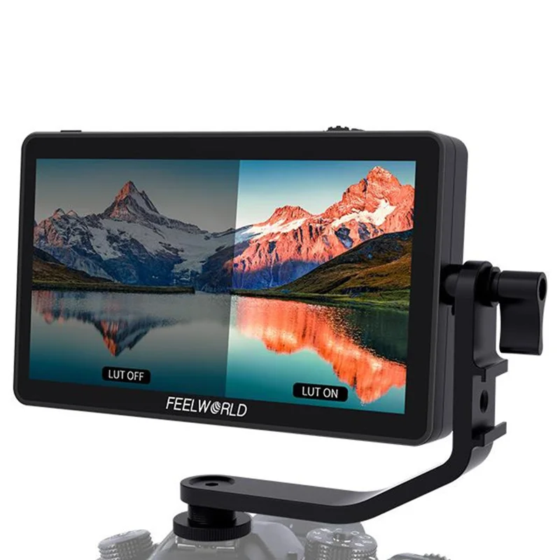 FEELWORLD F6 PLUS V2 4K Photography Monitor 6 Inch Touch Screen Display for DSLR / Mirrorless Camera Accessory