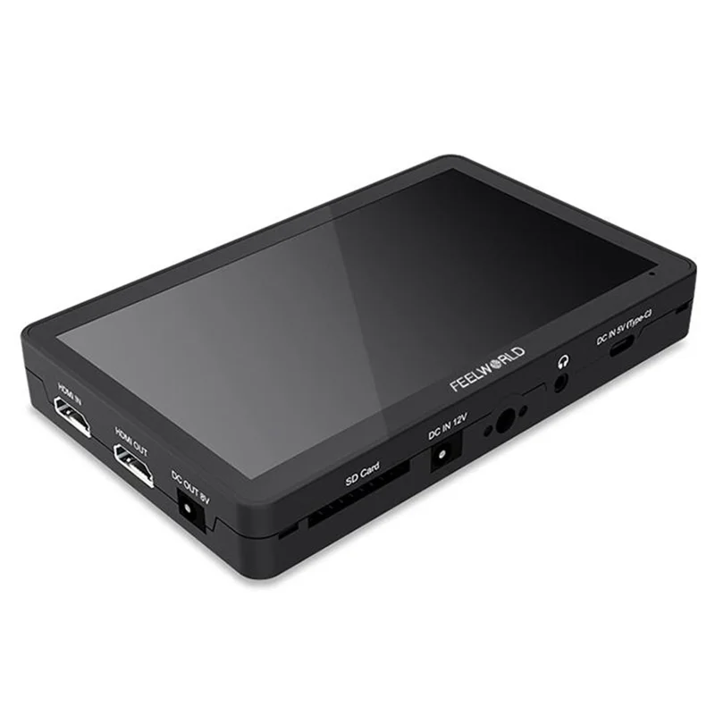 FEELWORLD F6 PLUS V2 4K Photography Monitor 6 Inch Touch Screen Display for DSLR / Mirrorless Camera Accessory