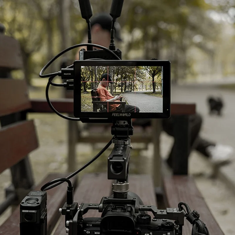 FEELWORLD 5.5 inch 4K HD Monitor 1920x1080 IPS Full HD 3000nit High Brightness Display Screen for Photography / Videography