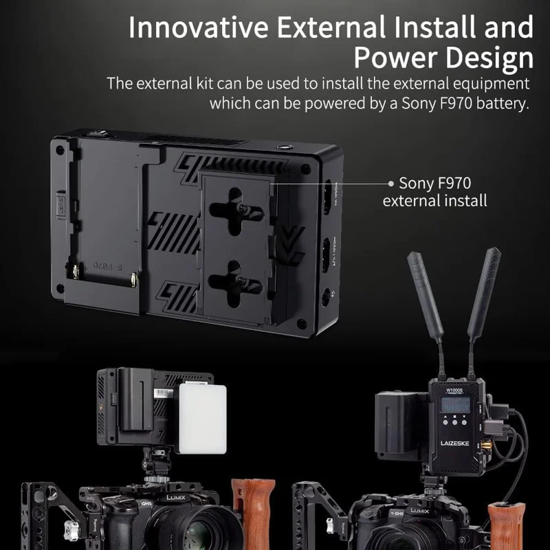 FEELWORLD 5.5 inch 4K HD Monitor 1920x1080 IPS Full HD 3000nit High Brightness Display Screen for Photography / Videography