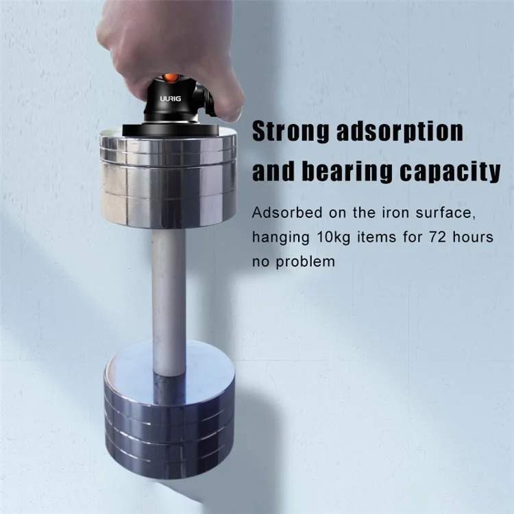 UURIG Magnetic Bracket for Sports Camera Angle Adjustable Aluminum Alloy Stand