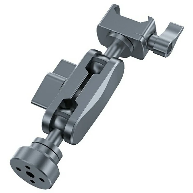 SX-Pj29 قوس ذراع سحري للسيارة قابل للتعديل 360° برأس كروي مزدوج، حامل هاتف مقاوم للانزلاق لتصوير الكاميرا