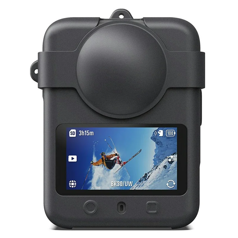 Funda protectora de silicona para cámara de acción panorámica DJI OSMO 360, accesorio de cámara