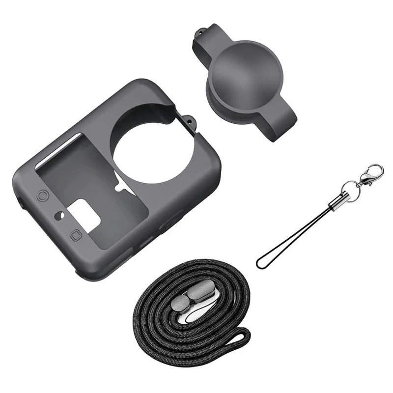 Funda protectora de silicona para cámara de acción panorámica DJI OSMO 360, accesorio de cámara