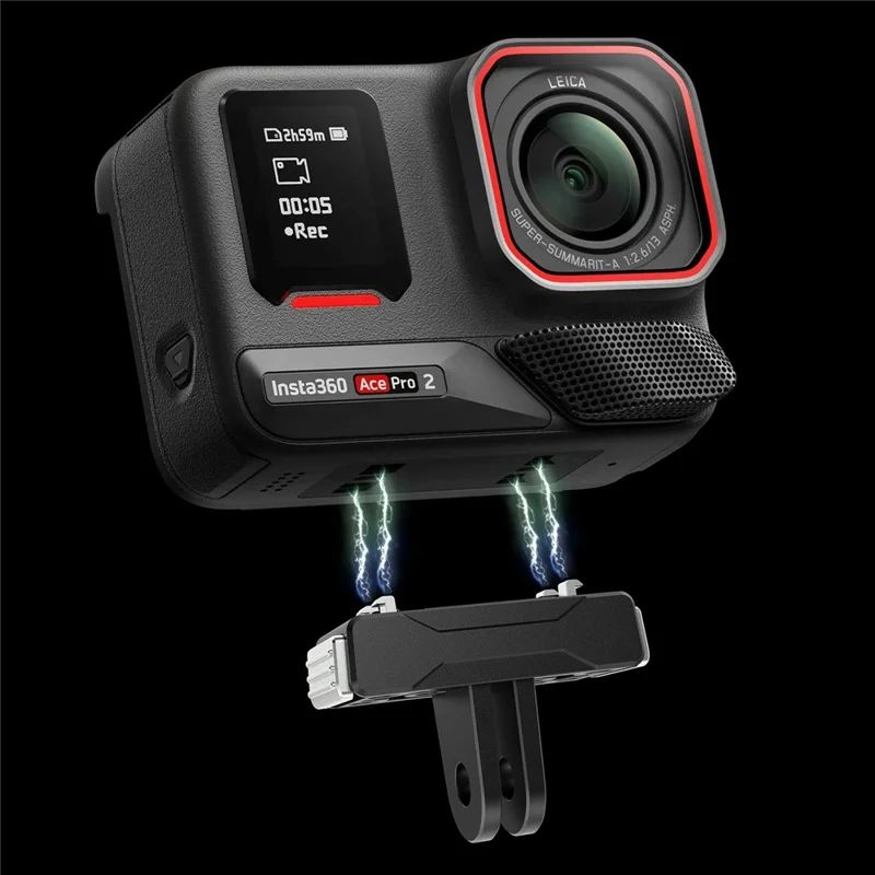 090 Magnetisk basfäste för Insta360 Ace Pro 2 / Ace Pro / X5 kamerahållare tillbehör