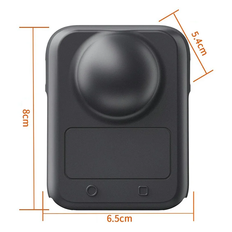 Custodia in silicone S361 Full Cover per DJI Osmo 360 Camera Protezione completa dell'obiettivo Custodia protettiva morbida