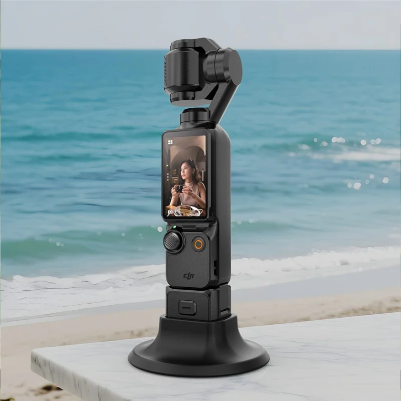 031 Do DJI Osmo Pocket 3 Antypoślizgowa Podstawka Silikonowa Stojak Rozszerzający do Montażu Kamery Na Biurku