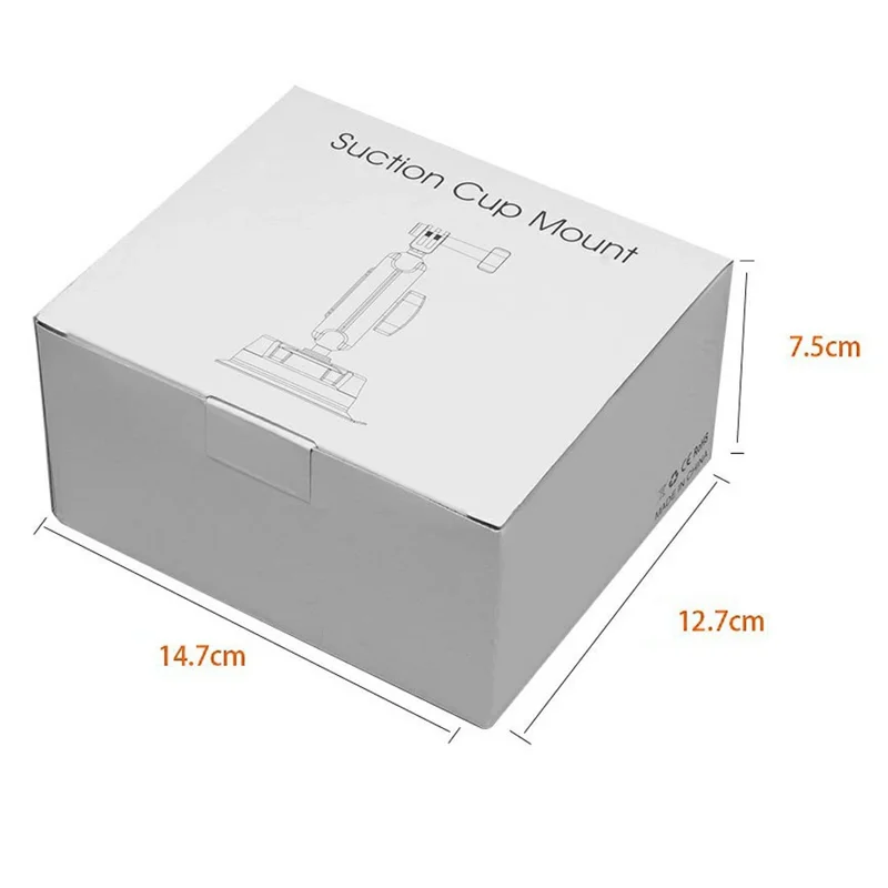 Soporte de Ventosa S1 para GoPro / Insta 360 / Canon / Nikon / Sony Cámara de Acción 360 Grados Soporte Giratorio