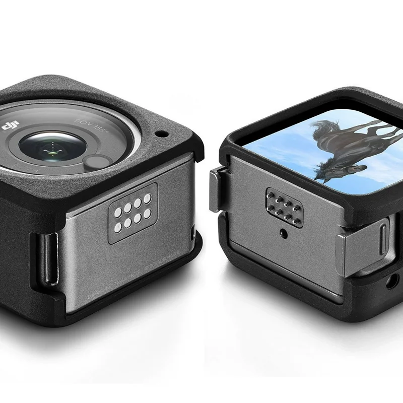 020  For DJI Action 2 Shockproof Camera Silicone Case Anti Scratch Protective Cover
