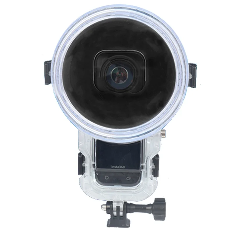 Voor Insta360 X5 Actioncamera Waterdichte Beschermhoes Onzichtbare Duikhoes 50m Diepte Onderwaterbehuising