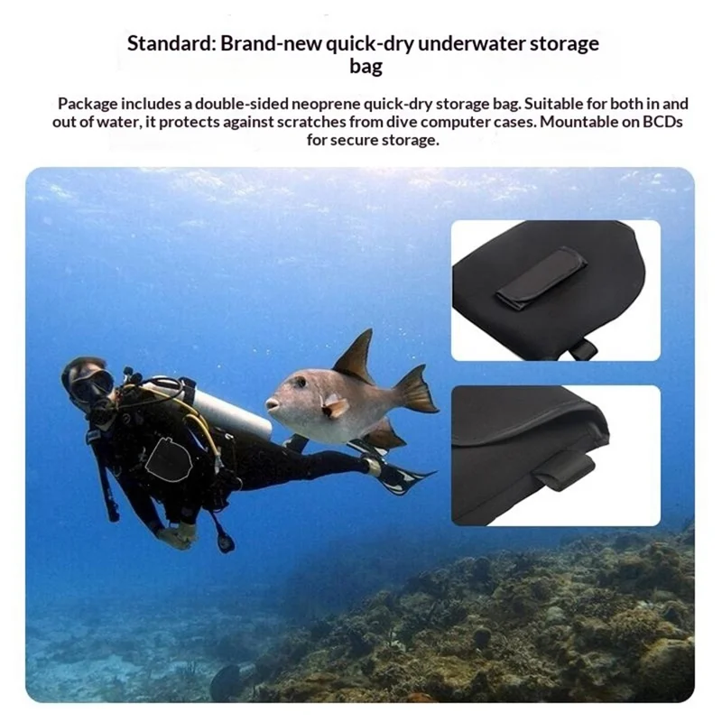 Voor Insta360 X5 Actioncamera Waterdichte Beschermhoes Onzichtbare Duikhoes 50m Diepte Onderwaterbehuising