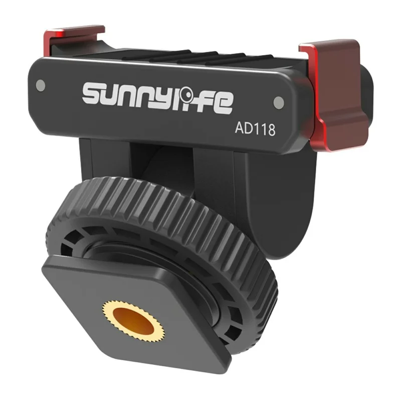 SUNNYLIFE AD118 Magnetic Quick Release Adapter for DJI Osmo 360  /  Action 5 Pro  /  4  /  3  /  2 Adjustable Camera Mount