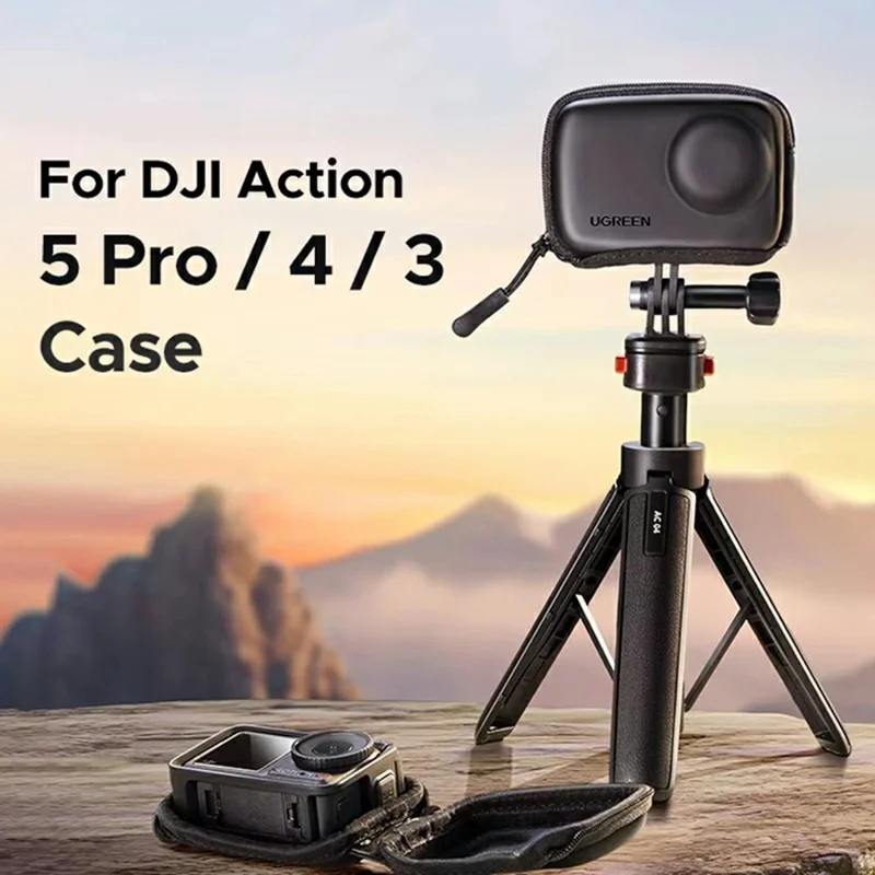 UGREEN LP912-55786 Pour DJI Osmo Action 5 Pro / 4 / 3 Sac de Rangement Étui de Protection pour Caméra d'Action