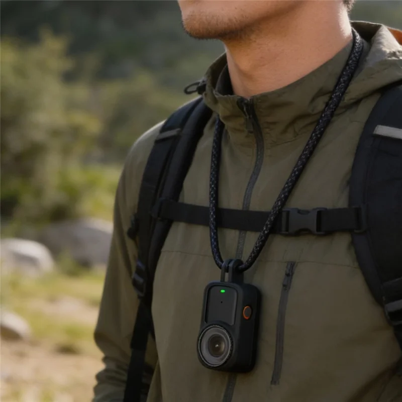 Beskyttende taske til DJI Osmo Nano, beskyttelsesdæksel i hårdt PC-materiale - Sort