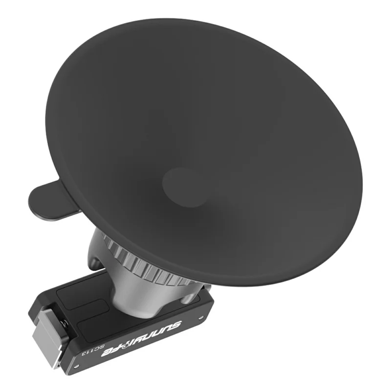 SUNNYLIFE ON-SC113 Für DJI Osmo Action 6 / Nano Zweirichtungs-Magnet-Schnellwechsel-Kugelkopf-Saugheber-Halterung - Schwarz