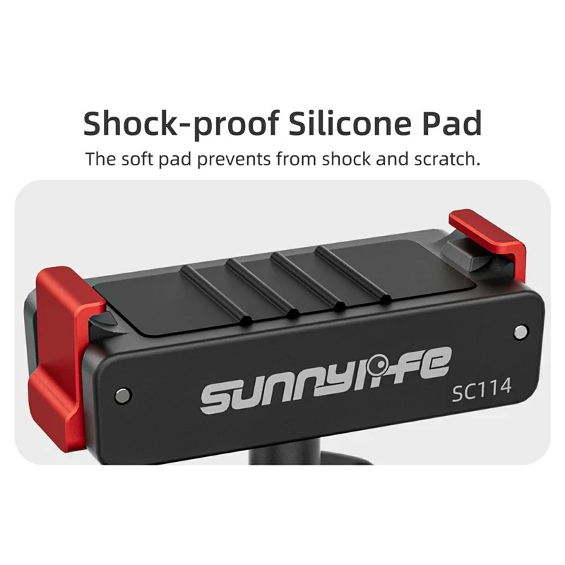 SUNNYLIFE SC114 Magnetische Schnellwechsel-Kugelgelenk-Saugnapfhalterung für DJI Osmo 360 / Action 5 Pro / 4 / 3 Kamera