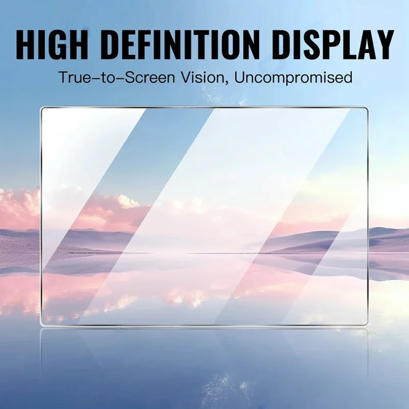 2 Pezzi per Ricoh GR IV Protettore Schermo Fotocamera in Vetro Temperato 9H Anti-Graffio HD Pellicola Trasparente