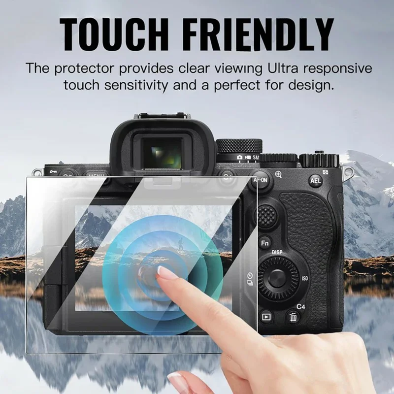 3 stk. til Sony Alpha 7 V Kamera Skærm Beskytter 9H Hærdet Glas Mod Krat HD Kamera Film - Gennemsigtig