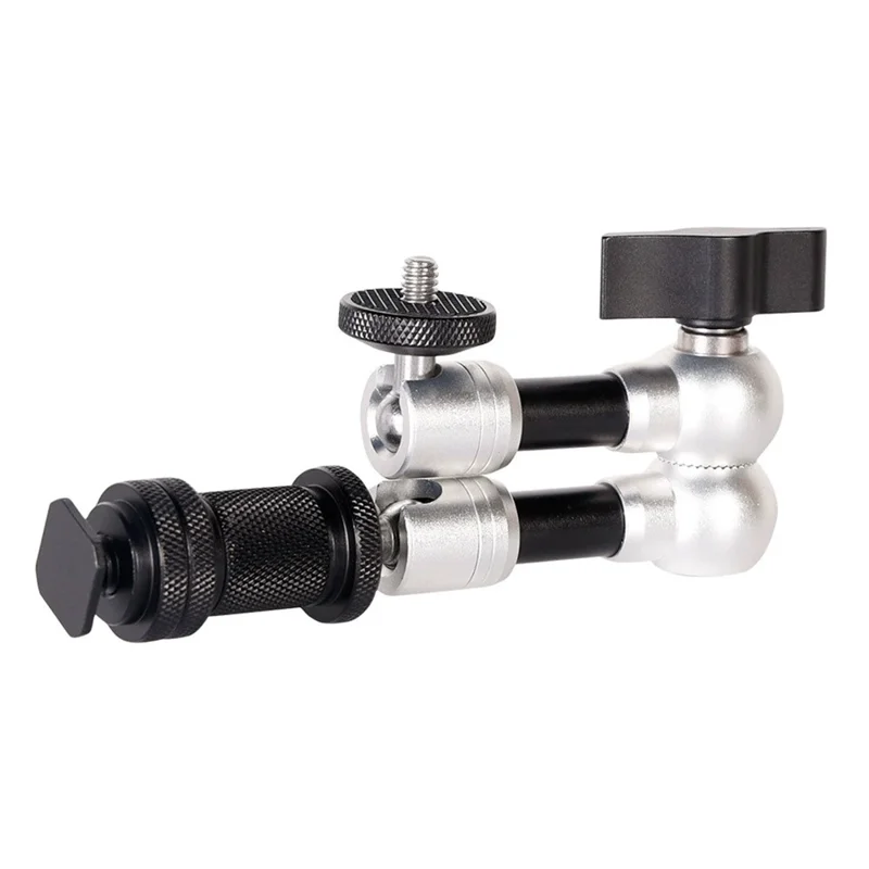 G147 7 Inch Magic Arm for DSLR Camera LCD Monitor LED Light Dual Ball Head Mount 360 Degree Multi-Angle Bracket