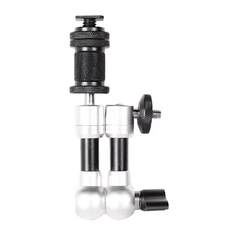 G147 7 Inch Magic Arm for DSLR Camera LCD Monitor LED Light Dual Ball Head Mount 360 Degree Multi-Angle Bracket