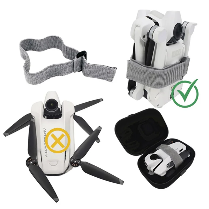 912722 Drone Propeller Strap for Antigravity A1 Magic Tape Blade Holder Storage Bundle