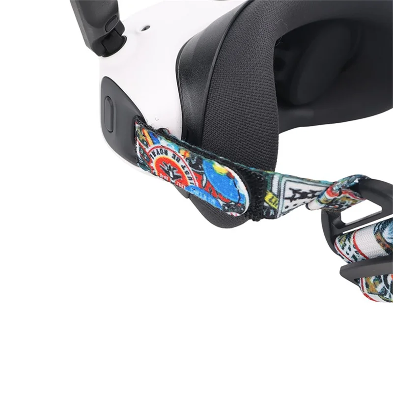 912746-11 Correia Ajustável para Antigravity A1 Vision VR Headset, Correia Elástica com Fecho de Velcro e Estampado
