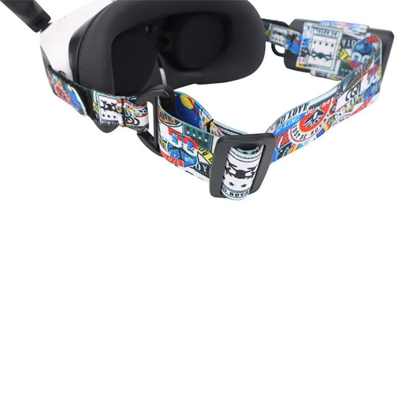 912746-11 Correia Ajustável para Antigravity A1 Vision VR Headset, Correia Elástica com Fecho de Velcro e Estampado