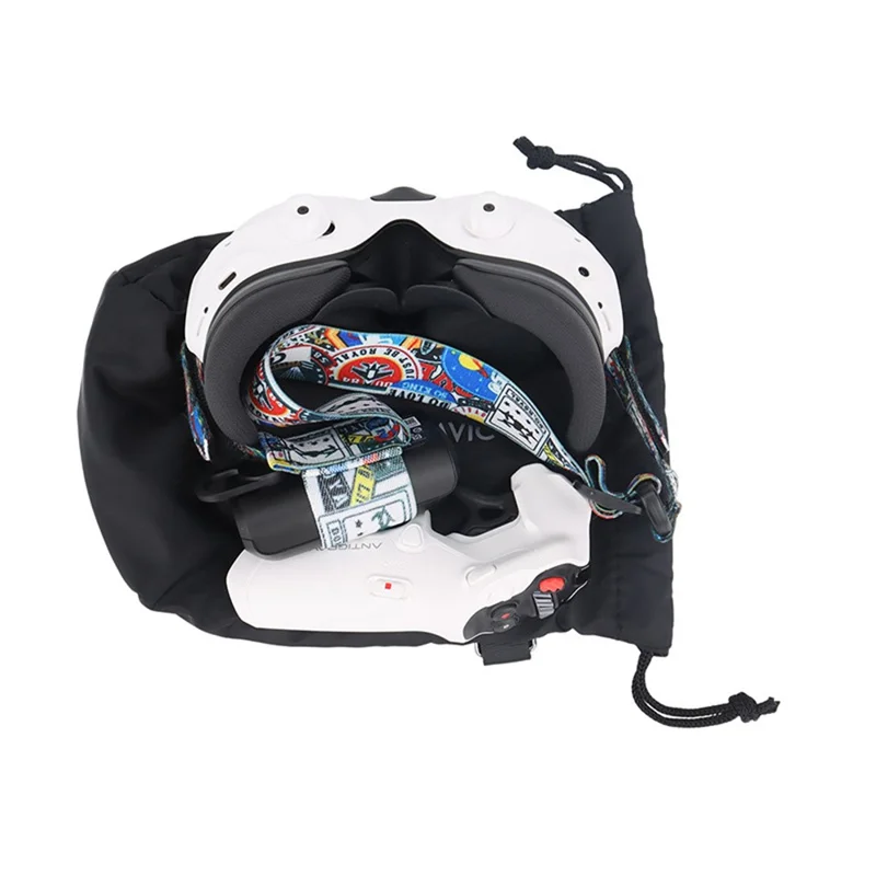 915058-02 Borsa per Riporre di Grande Dimensioni per Drone Antigravity A1 con Occhiali FPV, Controller, Custodia Impermeabile con Cordino e Gancio in Metallo