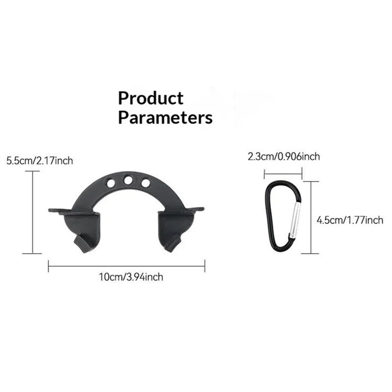 915610 Backpack Hook Mount for DJI Neo 2 Drone Portable Clip Hanger Desktop Wall Mounting Bracket