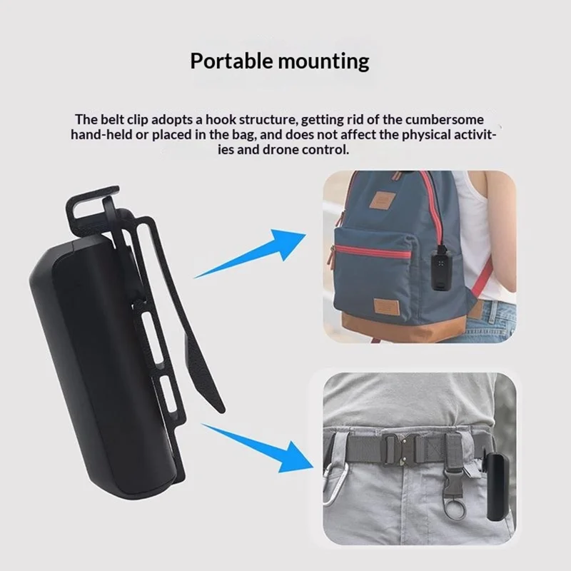 915634 Flying Goggles Battery Belt Clip for Antigravity Vision Portable Battery Charging Bracket Holder Storage Case