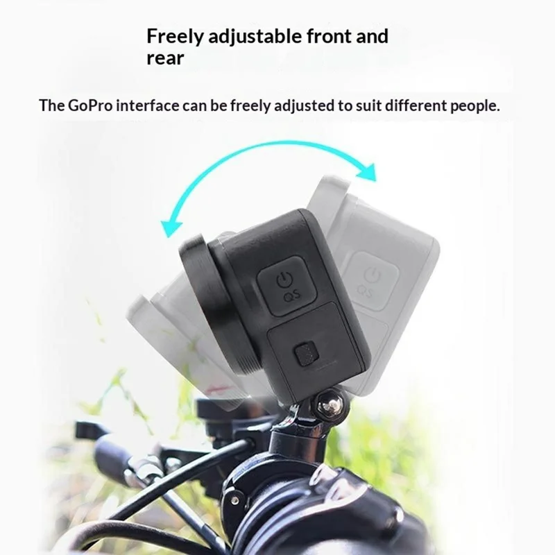 913274 Bicycle Mount for DJI OSMO Action 6 360 Degree Adjustable Cycling Shooting Camera Holder Stand