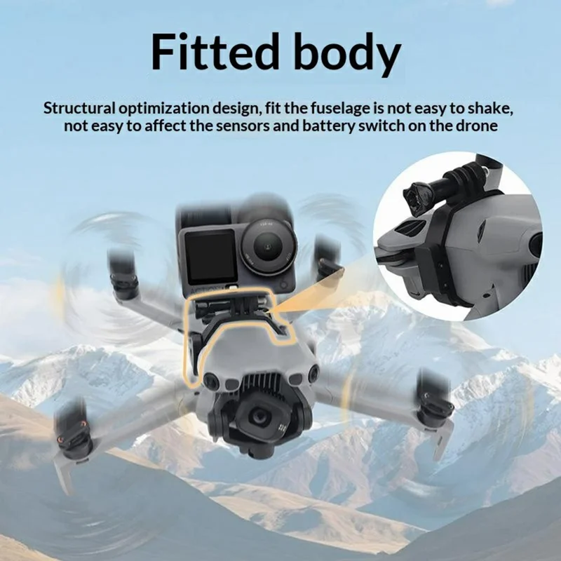 915694 Top Extension Kit Camera Bracket for DJI Mini 5 Pro Drone Quick Release Mount Compatible Action Camera Gimbal Stabilizer Accessories