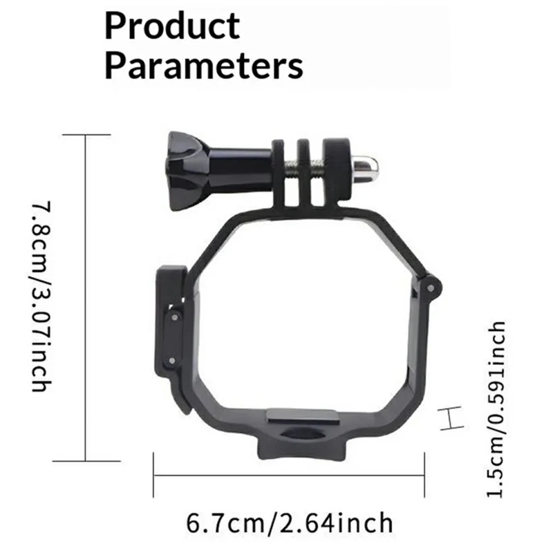 915694 Top Extension Kit Camera Bracket for DJI Mini 5 Pro Drone Quick Release Mount Compatible Action Camera Gimbal Stabilizer Accessories