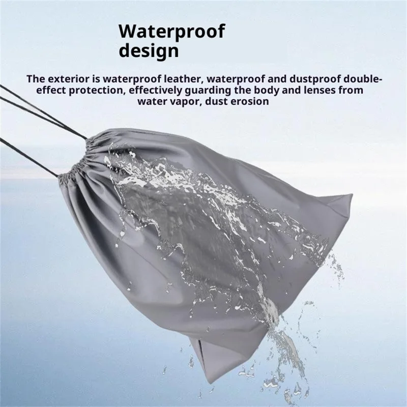 915725 Carrying Storage Bag for DJI Goggles N3 Flight Glasses Waterproof Leather Drawstring Pouch Protective Case