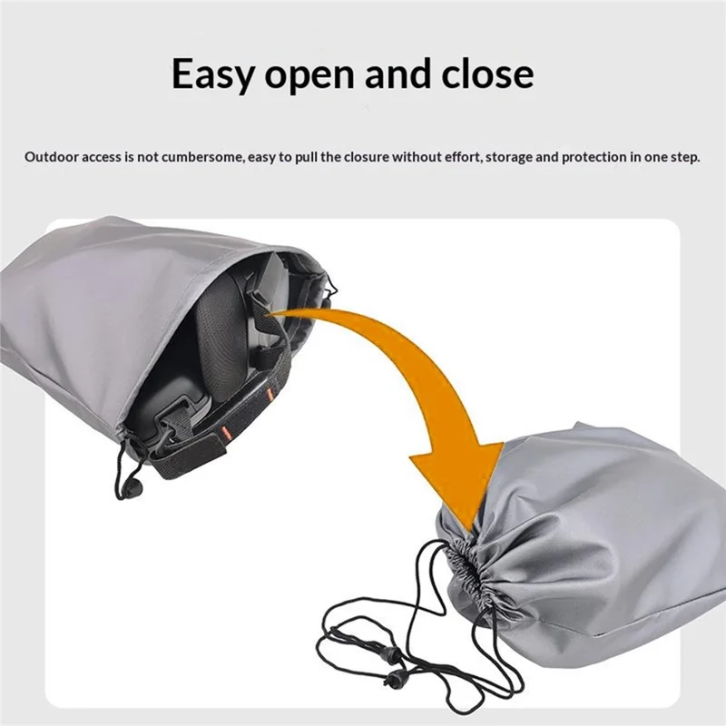 915725 Carrying Storage Bag for DJI Goggles N3 Flight Glasses Waterproof Leather Drawstring Pouch Protective Case