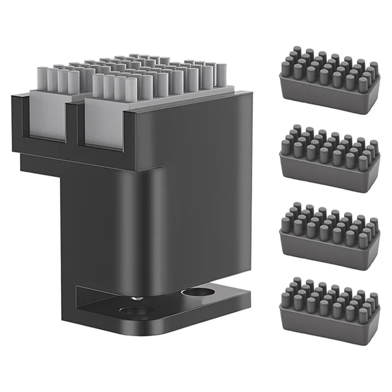 PRN260001 For Bambu Lab P1P  /  P1S  /  X1  /  X1C  /  X1E 3D Printer Metal Nozzle Bilateral Lightweight Cleaning Brush Kit