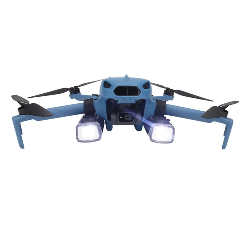 915357 2 Peças Luz LED para Drone para Lumen Fly Mini, Braçadeira para Braço, 300mAh, Recarregável, Lâmpada de Iluminação para Voo Noturno