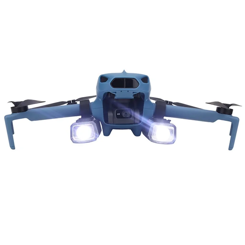 915357 2 Peças Luz LED para Drone para Lumen Fly Mini, Braçadeira para Braço, 300mAh, Recarregável, Lâmpada de Iluminação para Voo Noturno