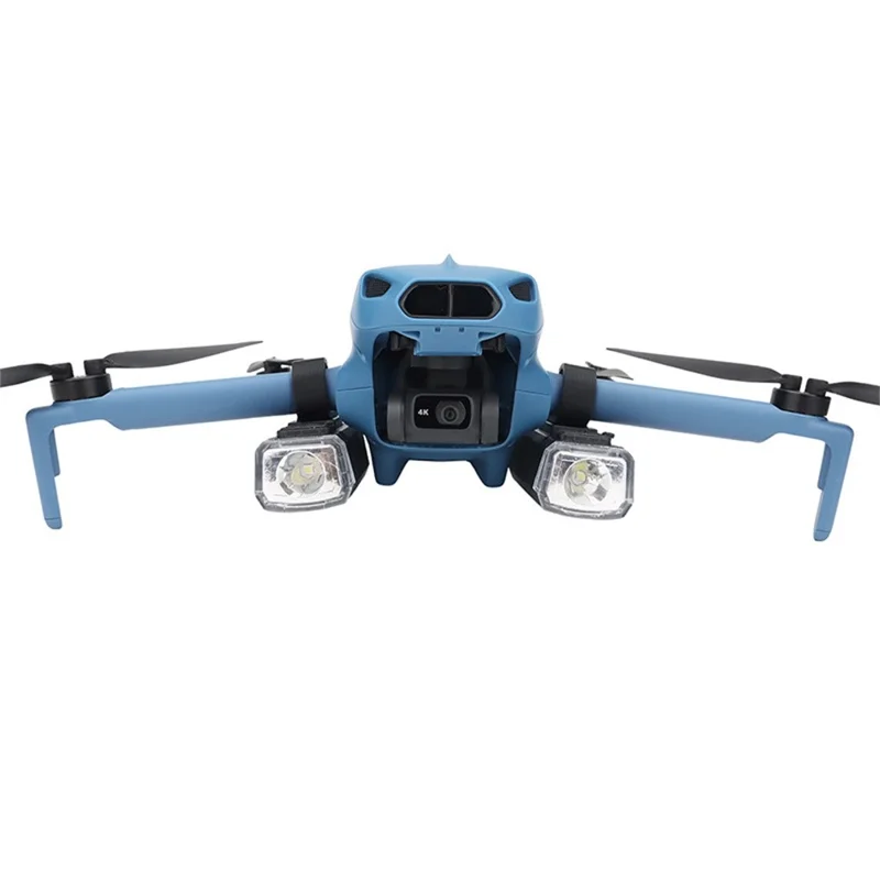 915357 2 Peças Luz LED para Drone para Lumen Fly Mini, Braçadeira para Braço, 300mAh, Recarregável, Lâmpada de Iluminação para Voo Noturno