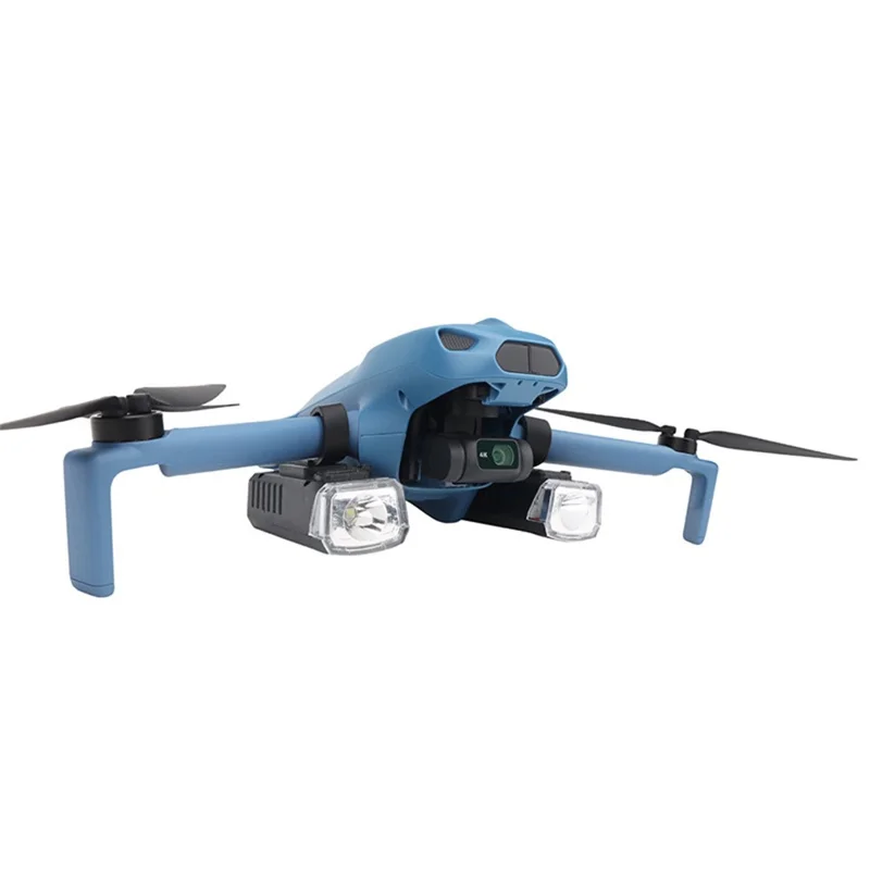 915357 2 Peças Luz LED para Drone para Lumen Fly Mini, Braçadeira para Braço, 300mAh, Recarregável, Lâmpada de Iluminação para Voo Noturno